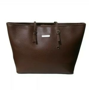 Adrienne Vittadini | Brown Laptop Tote